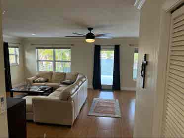 Massive master waterfront suite