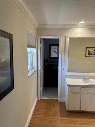 Massive master waterfront suite