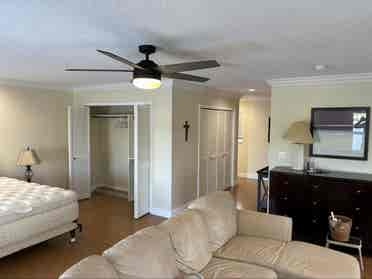 Massive master waterfront suite