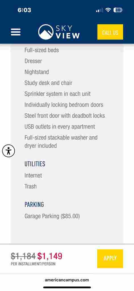 Sublet Opportunity at SkyView NAU