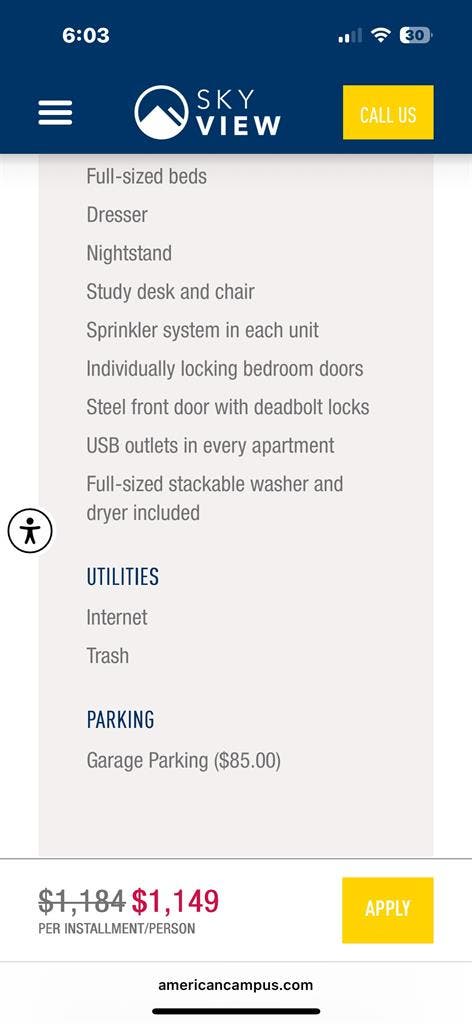 Sublet Opportunity at SkyView NAU