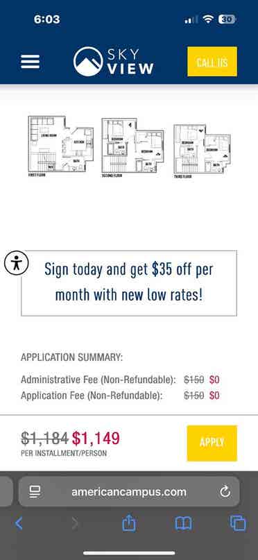 Sublet Opportunity at SkyView NAU