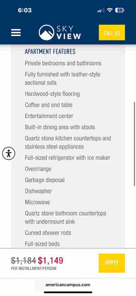 Sublet Opportunity at SkyView NAU