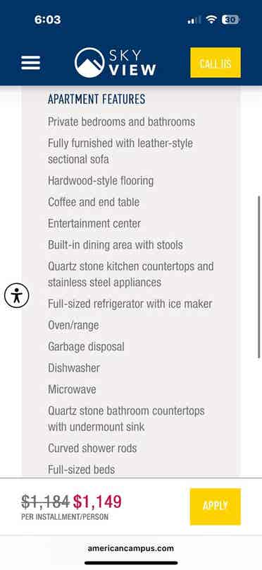 Sublet Opportunity at SkyView NAU