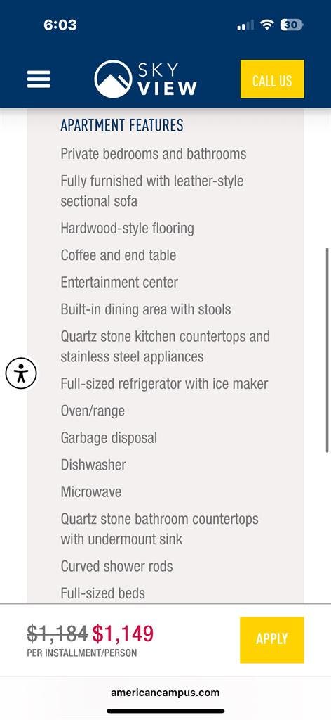 Sublet Opportunity at SkyView NAU