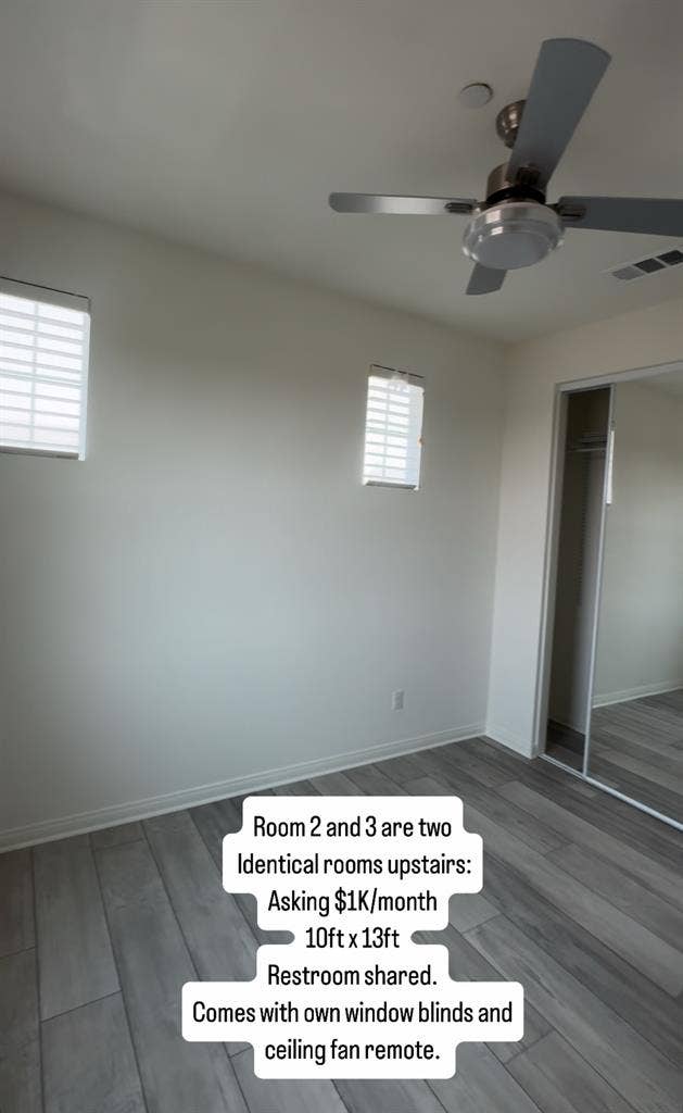 FRIENDLY :) 3 ROOMS FOR RENT