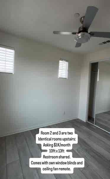 FRIENDLY :) 3 ROOMS FOR RENT