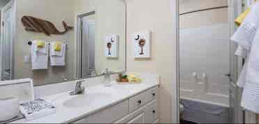 Room with bathroom available