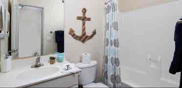Room with bathroom available
