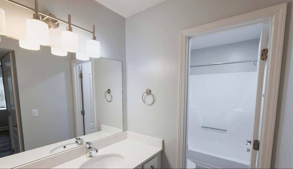 Room with bathroom available