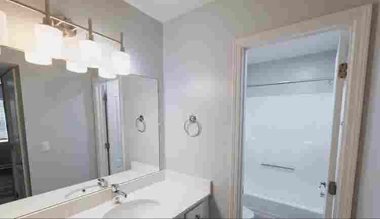 Room with bathroom available