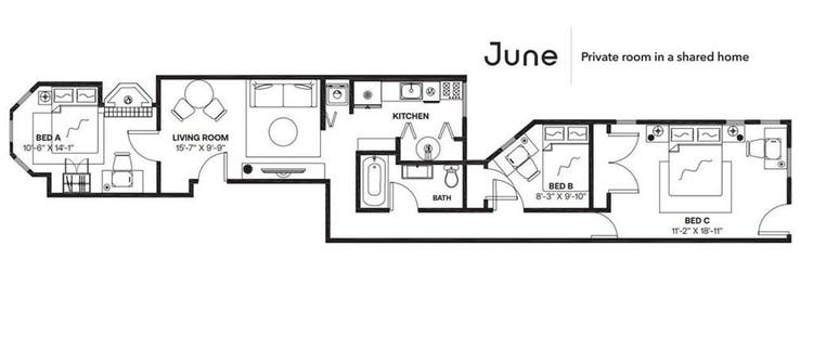 3 BR in Washington DC