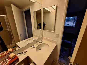 Upstairs Master bedroom/bathroom