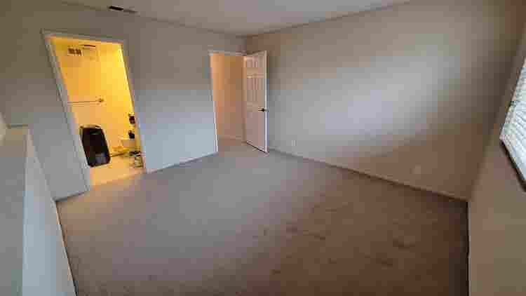 Upstairs Master bedroom/bathroom