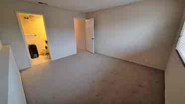 Upstairs Master bedroom/bathroom
