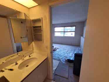 Upstairs Master bedroom/bathroom