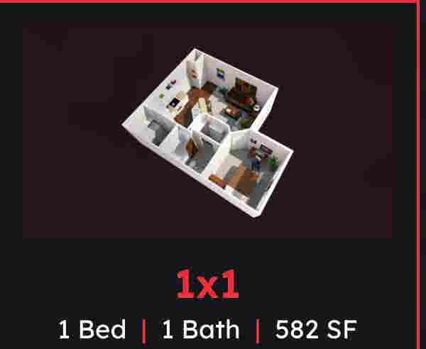 Apartment Rent December-July