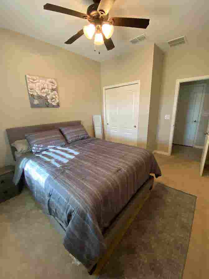 quiet room in a quite clean home
