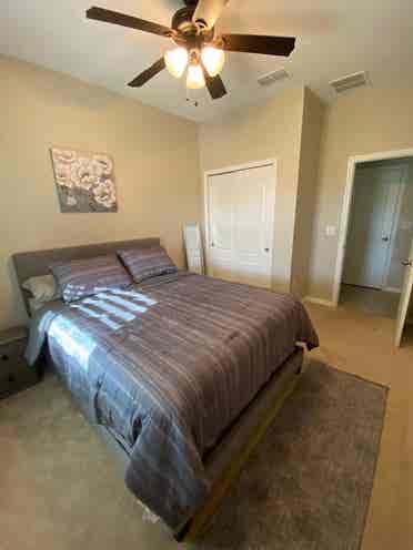 quiet room in a quite clean home