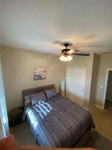 quiet room in a quite clean home