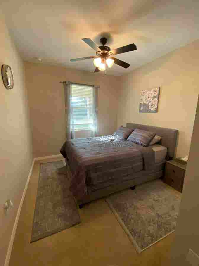 quiet room in a quite clean home