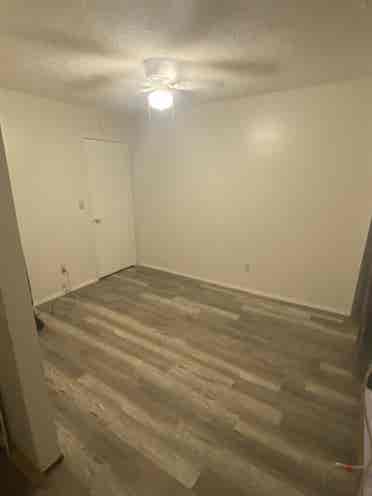 Bedroom with shared bathroom