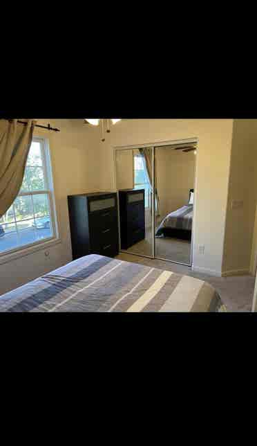 Fully furnished room for rent.