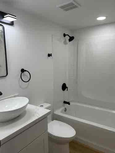 Recent renovated unit bath