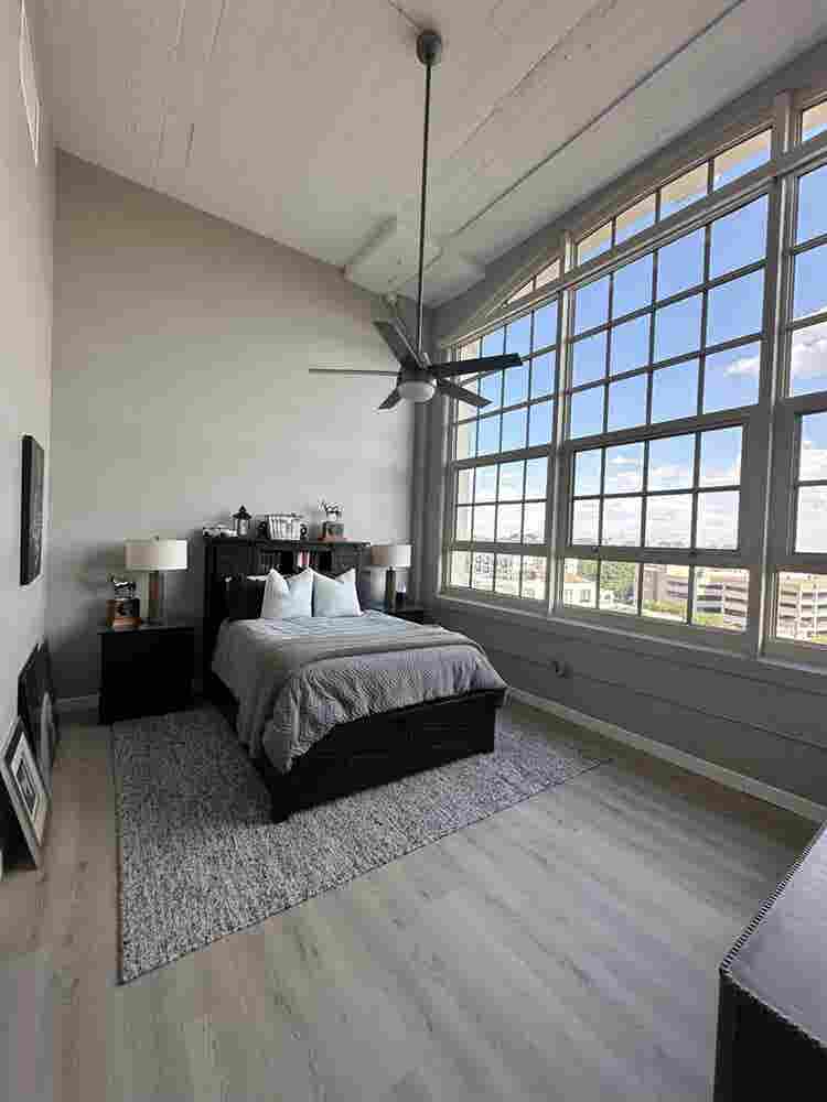 Primary fully furnished bedroom
