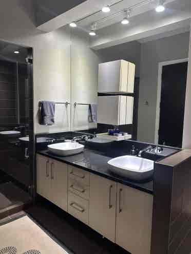 Primary fully furnished bedroom