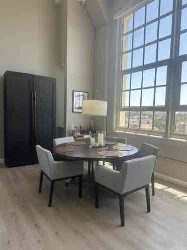 Primary fully furnished bedroom