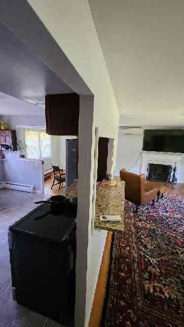 Private bedroom, private bathroom.