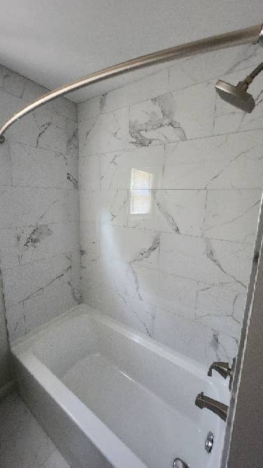 Private bedroom, private bathroom.