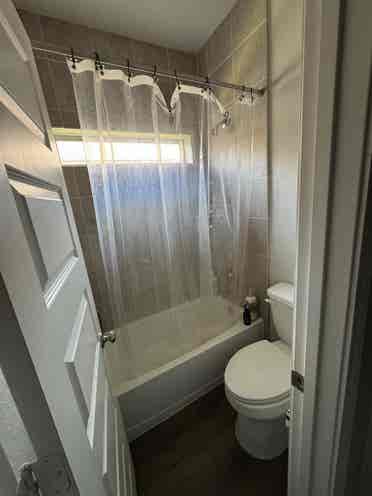 The house have 2 bathrooms  4 beds