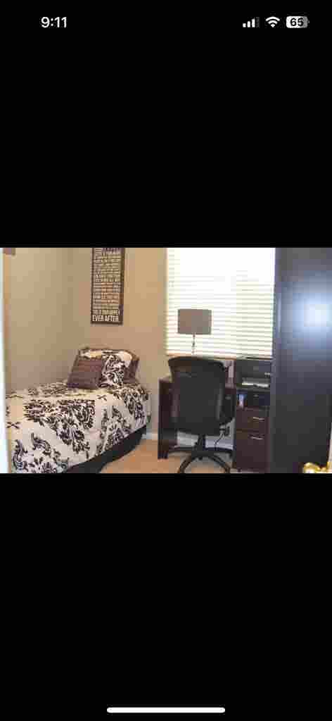 Private room with a shared bathroom