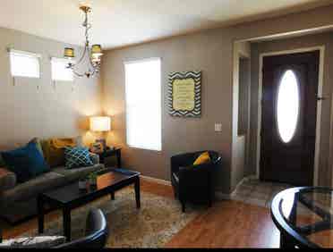 Private room with a shared bathroom