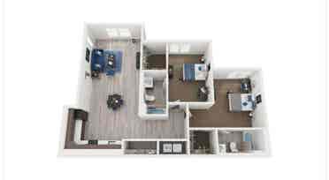 Park West 2x2 Flats