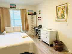 New Furnished Master BR w Own Bath