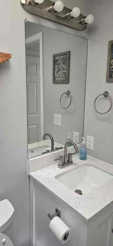 1 room,  private bath
