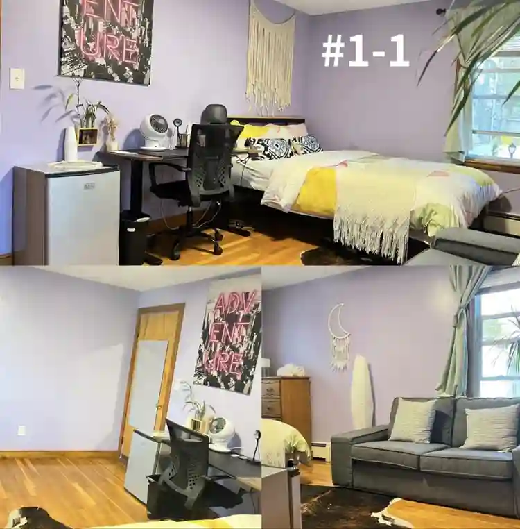 Private Bedrooms with Shared Spaces