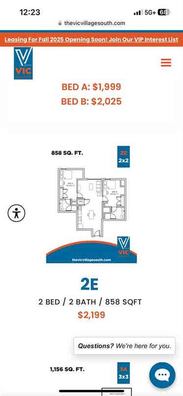 Vic Village South apartment