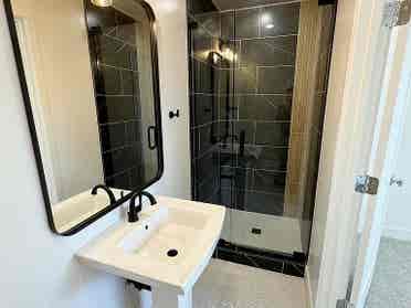Bed with Private Bath!