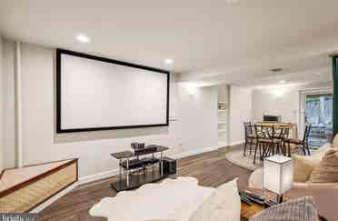 Spacious basement W/private bedroom