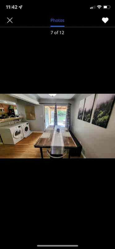 Room (or 2) with private half bath