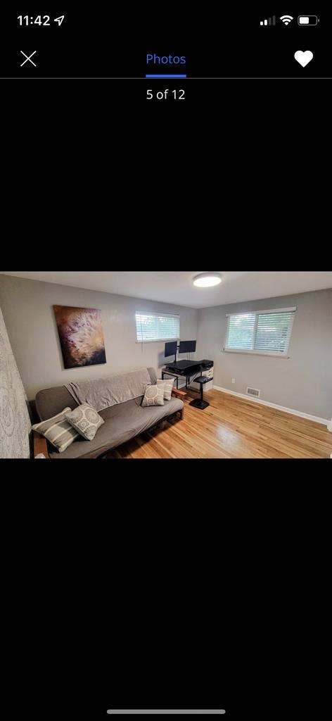 Room (or 2) with private half bath