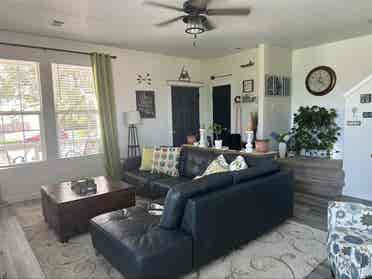 Furnished queen room & private bath