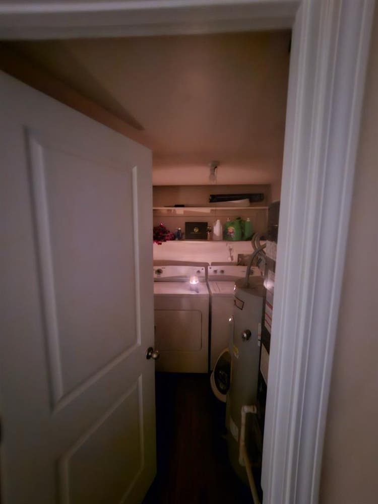 Room for , washer & dryer