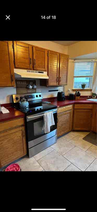 1 bedroom & 1 bathroom plus office