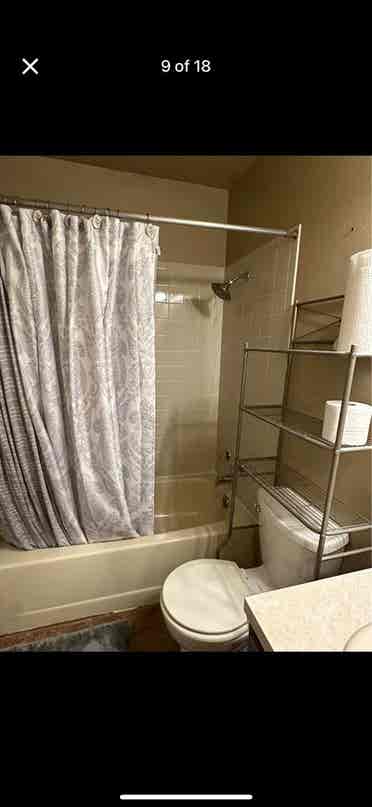 1 bedroom & 1 bathroom plus office