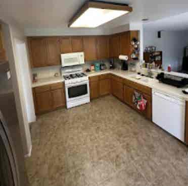 New LVP flooring / bath fixtures